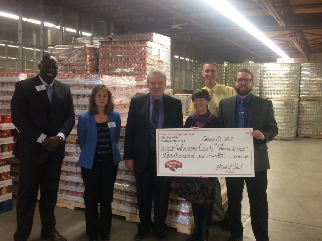 Hannaford Worcester County Food Bank