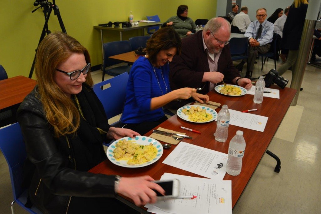 From left to right: FLY 92.3 on-air personality Ally; News 10 ABC Anchor Christina Arangio; and Times Union Senior Writer and Table Hopping Columnist Steve Barnes. 