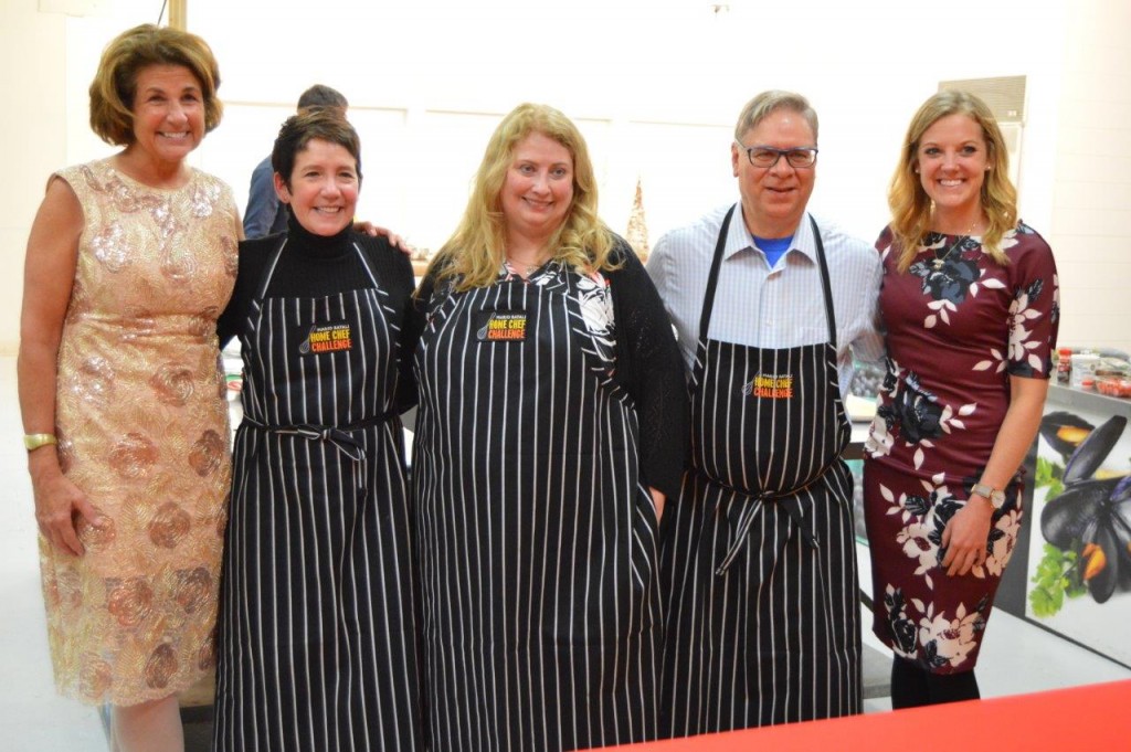 From left to right: Hannaford Supermarkets Vice President of Marketing Maile Buker; Portland regional winner Leslie Fillnow; semi-finalist Stephanie Dolan; semi-finalist William Doukas; and Hannaford Supermarkets Senior Marketing Specialist Hannah Taylor. 