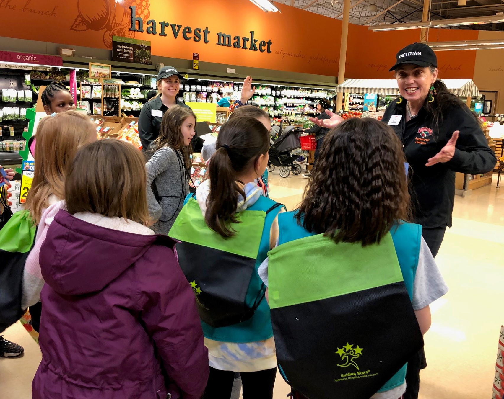 HANNAFORD HEALTHY SHOPPER PATCH PROGRAM AWARDS MILESTONE 1000TH BADGE