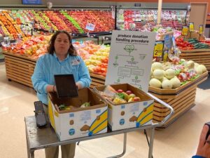 Hannaford Supermarkets Store Manager Jessica Cucchi