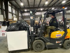 Capital Region Toys for Tots Assistant Coordinator Staff Sergeant Patrick Lurenz